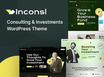 Iconsl – Investment Consulting WordPress Theme