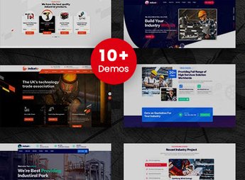 Industo – Industrial Industry & Factory WordPress
