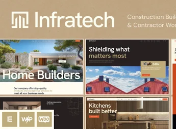 Infratech – Construction Building & Contractor WordPress Theme