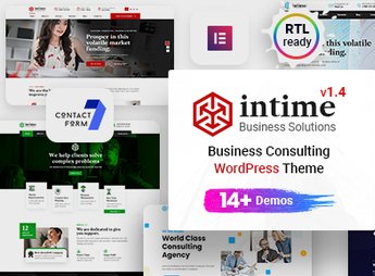Intime – Business Consulting WordPress Theme