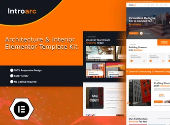 Introarc – Architecture & Interior Elementor Template Kit