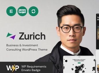 Zurich – Business & Investment Consulting WordPress Theme