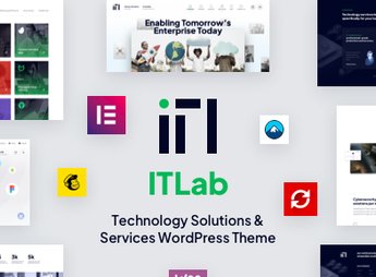 ITLab – Technology Solutions & Services WordPress Theme