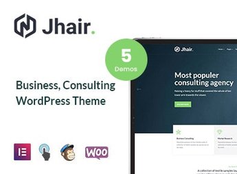 Jhair – Business, Consulting WordPress Theme