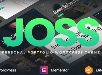 Joss – Personal Portfolio WordPress Theme
