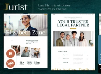Jurist – Law Firm & Attorney WordPress Theme