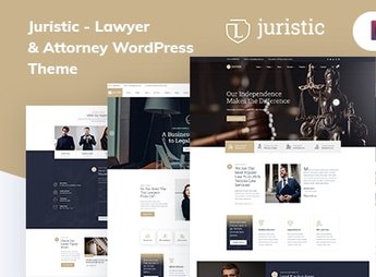 Juristic – Lawyer & Attorney WordPress Theme