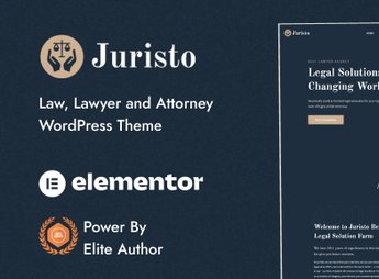 Juristo – Lawyer & Attorney WordPress Theme
