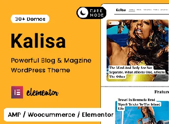 Kalisa | Blog & Magazine WordPress Theme