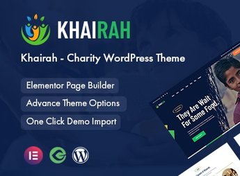 Khairah – Charity WordPress Theme