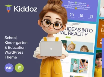 Kiddoz – School, Kindergarten & Education WordPress Theme