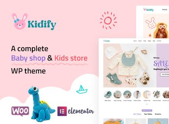 Kidify – Baby & Kids store eCommerce Woocommerce Theme