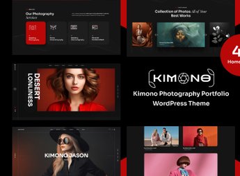Kimono – Photography Portfolio WordPress Theme