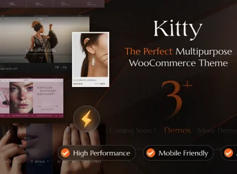 Kitty – Fashion Clothing, Furniture WordPress Theme