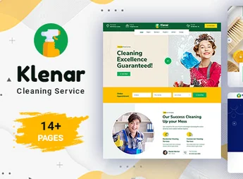 Klenar – Cleaning Services WordPress Theme + RTL