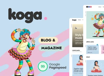 Koga – Blog & Magazine WordPress Theme