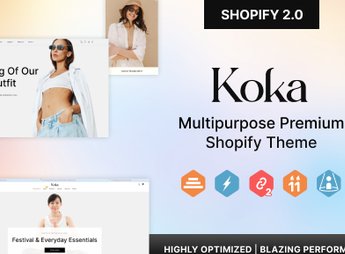Koka – Multipurpose Clothing Store Shopify Theme