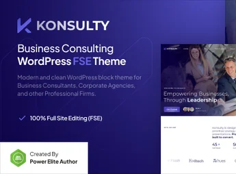 Konsulty – Business Consulting Gutenverse FSE WordPress Block Theme
