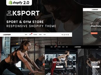 Ksport – Sport Store Responsive Shopify Theme