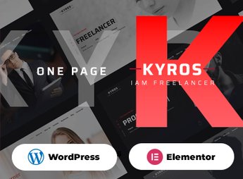 Kyros – Personal Portfolio CV Resume Theme