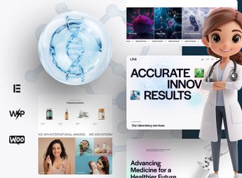 Lab – Pharmacy, Laboratory & Research WordPress Theme