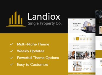 Landiox – Single Property WordPress Theme
