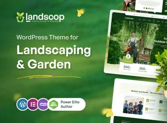 Landscop – Landscaping & Gardening WordPress Theme