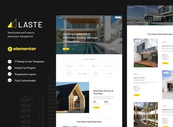 Laste – Real Estate & Property Elementor Template Kit