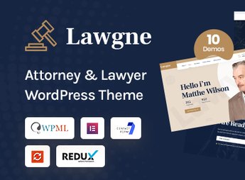 Lawgne – Law & Lawyer WordPress Theme