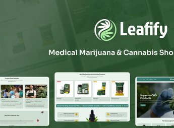 Leafify – Shopify Medical Store, Marijuana Theme