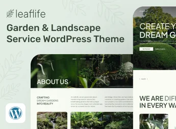 LeafLife – Garden & Landscape Service WordPress Theme