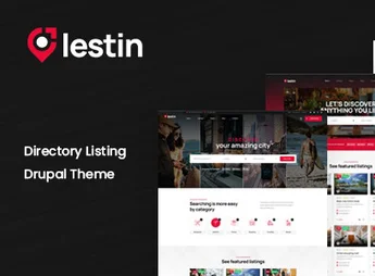 Lestin – Directory & Listing Drupal Theme