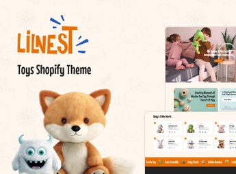 Lilnest – Kids Toys eCommerce Shopify