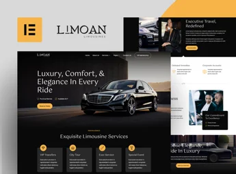 Limoan – Limousine Business Elementor Template Kit