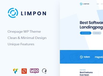 Limpon – Software App Landing WordPress Theme