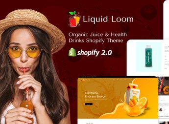 Liquid Loom – Drinks Store & Juice Shop Shopify Theme
