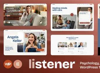 Listener – Psychology, Counseling & Therapy WordPress Theme