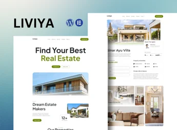 Liviya – Real Estate Elementor Template Kit