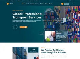 Logport – Transport & Logistics Elementor Template Kit