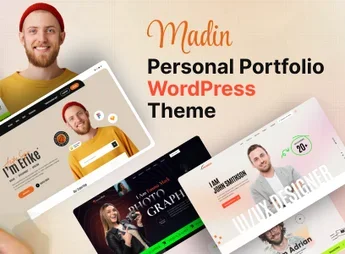 Madin – Personal Portfolio WordPress Theme