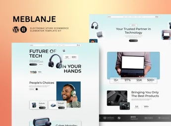 Meblanje – E-Commerce Electronics Store Elementor Template Kit