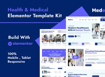 Medek – Health & Medical Elementor Template Kit