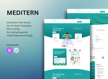 Meditern – Medical Elementor Template Kit