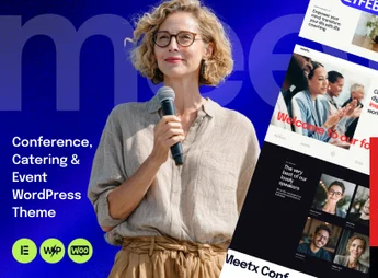 Meetx – Conference, Catering & Event WordPress Theme
