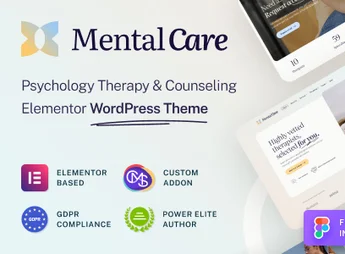 Mental Care – Therapy & Counseling Psychologist WordPress Theme