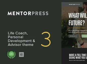 MentorPress – Life Coach & Advisor WordPress theme