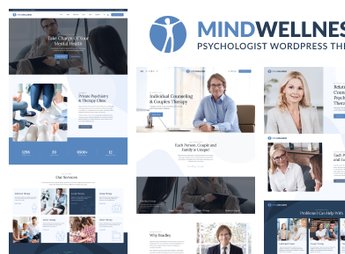 Mindwellness – Psychology and Counseling WordPress Theme
