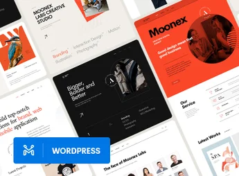 Moonex – Agency & Portfolio WordPress Theme