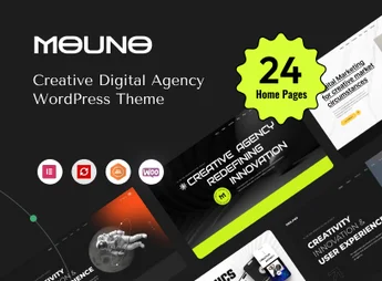 Mouno – Creative Digital Agency WordPress Theme