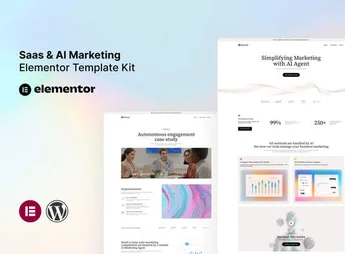Mthink – AI Marketing Elementor Template Kit